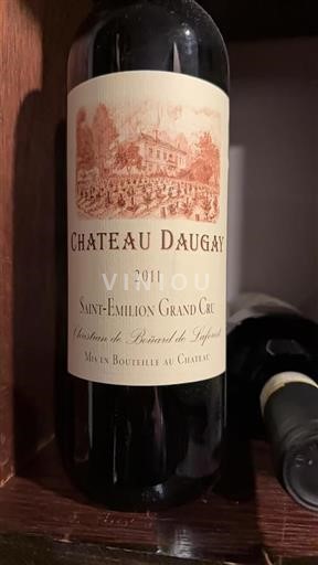 Burdeos Saint-Émilion Gran Cru Grand Cru Daugay 2011