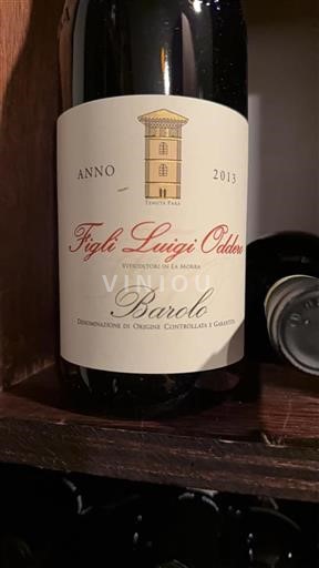 Vin Rouge sec Figli Luigi Oddero 2013 Italie Piémont Barolo