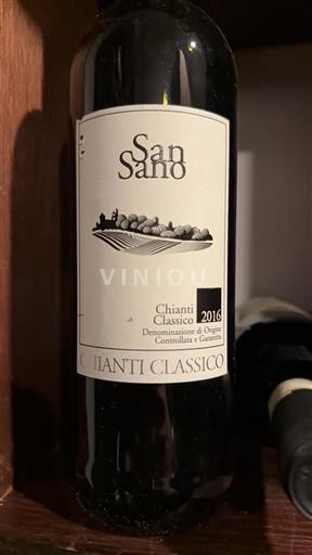 Toscana Chianti Classico San Sano 2016