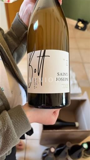 Vin Blanc sec Graeme et Julie Bott 2023 France Vallée du Rhône Saint-Joseph AOC