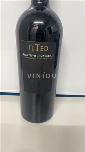 Pouilles Primitivo di Manduria Il Teo 2016