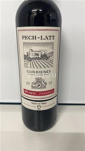 Languedoc Corbières Pech Latt Grande Réserve 2019