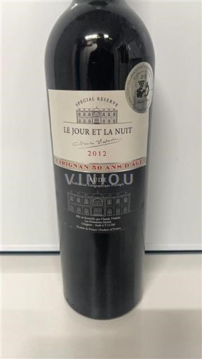 Vin Rouge sec Le Jour et la Nuit Domaine Les s Auriol 2012 France Languedoc et Roussillon Aude