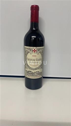 Bordeaux Pomerol Château Gazin 2013