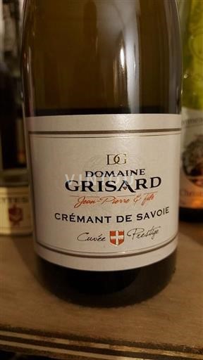 Savoie och Bugey Crémant de Savoie Domaine Grisard Prestige 2023