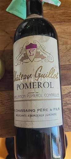 Bordeaux Pomerol Château Guillot 1976