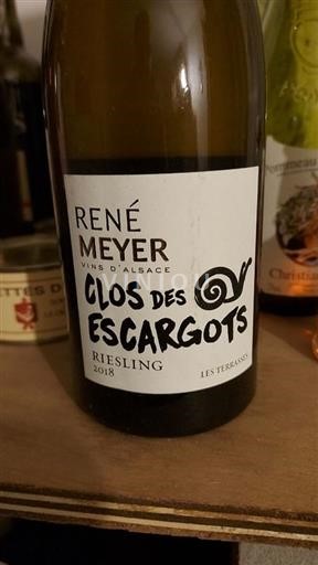 Alsace Alsace Grand Cru René Meyer Clos des Escargots 2018