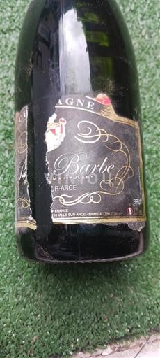 Champagne Barbe Icke årgångsbetecknad