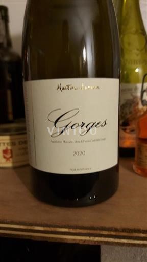 Vallée de la Loire Muscadet-sèvre-et-maine Domaine Martin-Luneau Gorges 2020