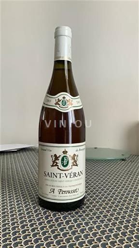 Bourgogne Saint-Véran A Perrouset 2003