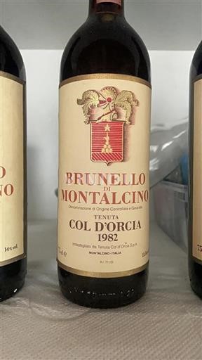 Toscana Brunello di Montalcino Col Orcia 1982