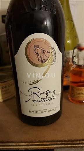 Jura Côtes du Jura Domaine BAUD Génération Rouge Ancestral 2020