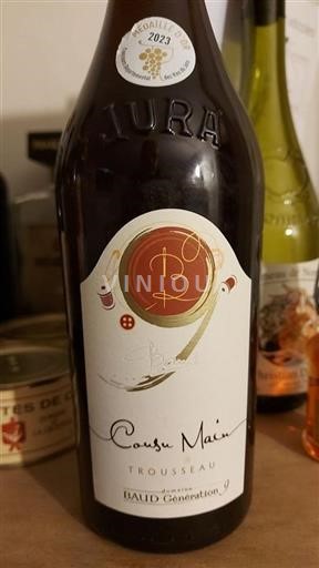 Jura Côtes-du-jura BAUD Génération Cousu Main 2022