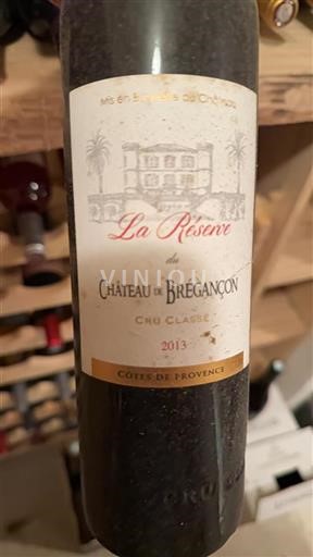 Provence Côtes-de-Provence Cru Classé Brégançon La R%c3%a9serve 2013