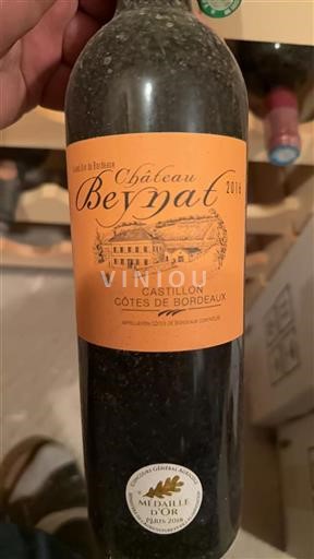 Bordeaux Castillon-côtes-de-bordeaux Château Beynat 2016