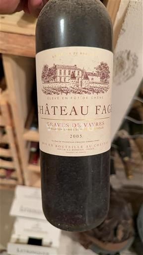 Bordeaux Graves-de-vayres Château Fage 2005