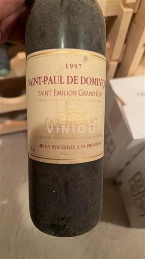 Bordeaux Saint-Émilion Grand Cru Grand Cru Saint-Paul de Dominique 1997