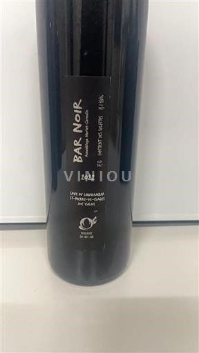 Valais Unspecified Cave du Liquidambar Bar Noir 2022