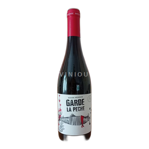 Vin Rouge sec Garde La Peche La Cave 2023 France Languedoc et Roussillon Pays d'oc