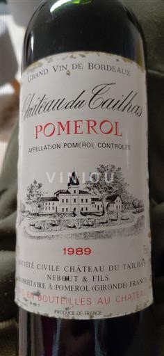 Bordeaux Pomerol Château Tailhas 1989