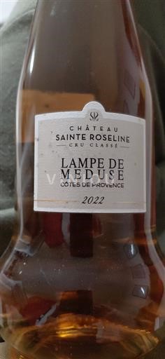 Provenza Côtes de Provenza Cru Classé Château Sainte Roseline Lampe de Méduse 2022