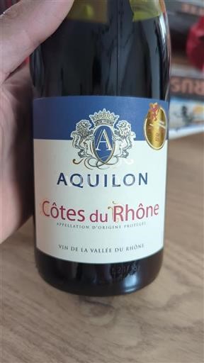 Rhônen laakso Côtes-du-rhône Aquilon 2020