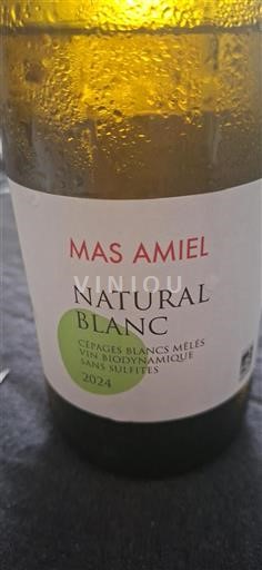 Rosellón No especificado Mas Amiel Natural Blanc 2024