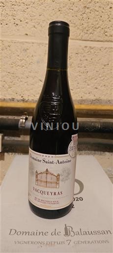 Rhône Valley Vacqueyras Domaine Saint-Antoine 2020