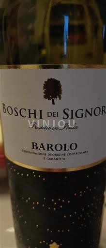 Piedmont Wines Barolo Boschi dei Signori Non-Vintage