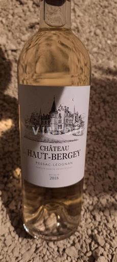 Bordeaux Pessac-Léognan Château Haut-Bergey 2018