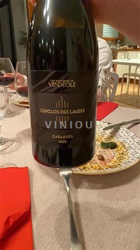 Languedoc Cabardès Les Vignobles de Vendéole L’Enclos des Lauzes 2020