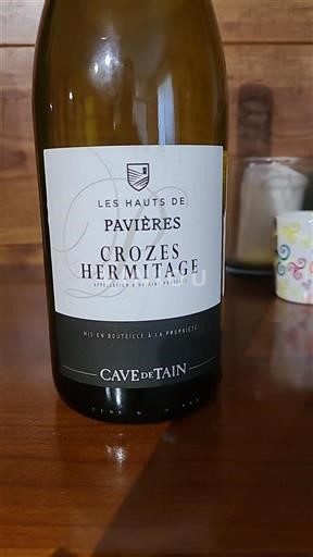 Vallée du Rhône Crozes-hermitage Cave de Tain Les Hauts de Pavières 2023