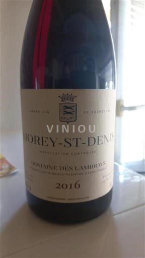 Burgundy Morey-Saint-Denis Domaine Des Lambrays 2016
