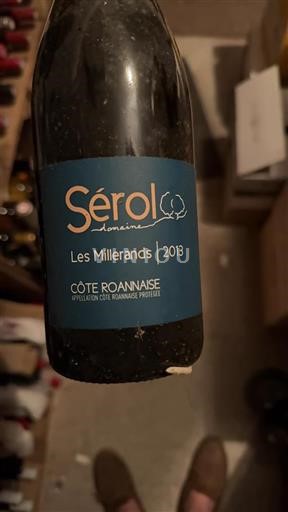 Vallée de la Loire Côte-roannaise Domaine Sérol Les Millerands 2013