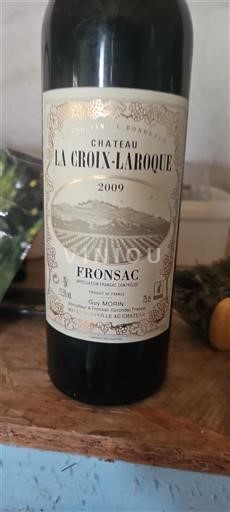 Bordeaux Fronsac Château La Croix-Laroque 2009