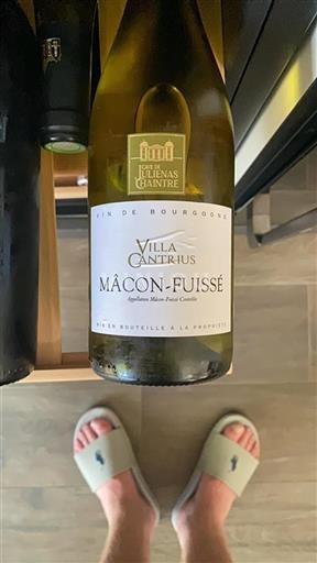 Bourgogne Mâcon och Mâcon-Villages Cave de Juliénas Chaintré Villa Cantrius 2022