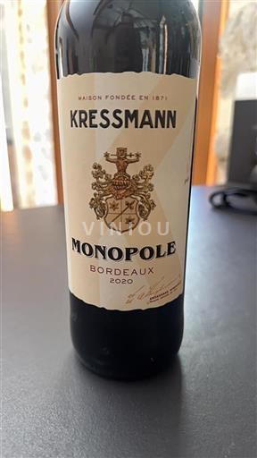 Bordeaux Kressmann Monopole 2020