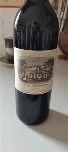 Bordeaux Pauillac Grand Cru Château Lafite Rothschild 1992