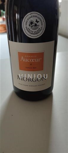 Beaujolais Morgon Arnaud Aucoeur Sélection Vieilles Vignes 2019