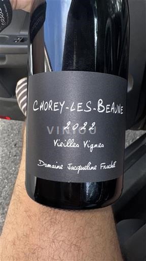 Bourgogne Chorey-lès-beaune Domaine Jacqueline Frachet Vieilles Vignes 2022