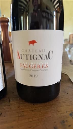 Languedoc Faugères Château Autignac 2019