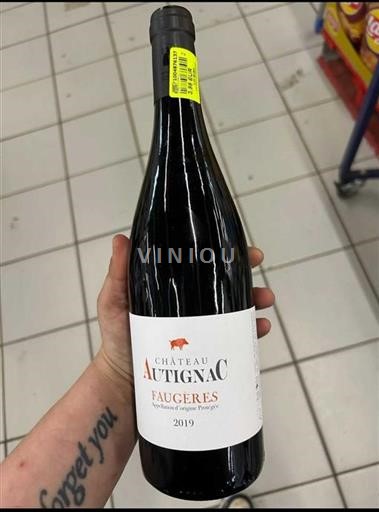 Languedoc Faugères Château Autignac 2019