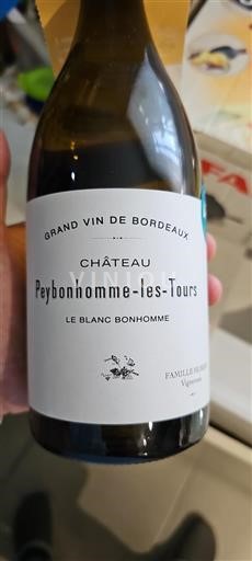 Bordeaux Blaye-côtes-de-bordeaux Château Peybonhomme-les-Tours Le Blanc Bonhomme 2021