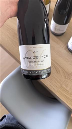 Bourgogne Maranges Premier Cru Domaine Cas Venancio Clos des Rois 2023