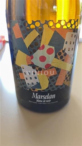 Rhônen laakso Luberon Les Davids Marselan blanc de noir 2024