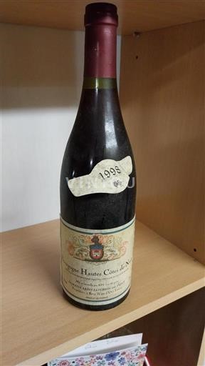 Burgundi Määrittelemätön Domaine Saint Saturnin de Vergy 1998