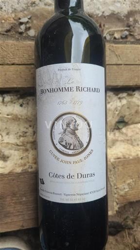 Sudoeste Côtes de Duras Le Bonhomme Richard John Paul Jones Sin añada