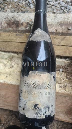 Rhônen laakso Côtes-du-rhône M. Chapoutier Belleruche 2007