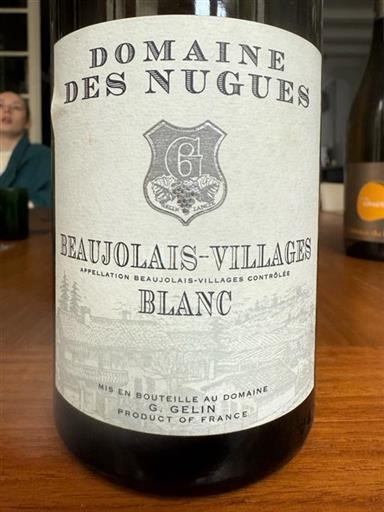 Beaujolais Ospecificerad Domaine Des Nugues 2018