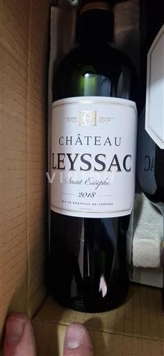 Bordeaux Saint-Estèphe Château Leyssac 2018